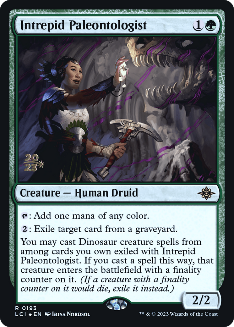 Intrepid Paleontologist - Prerelease Promo [PLCI-193s]