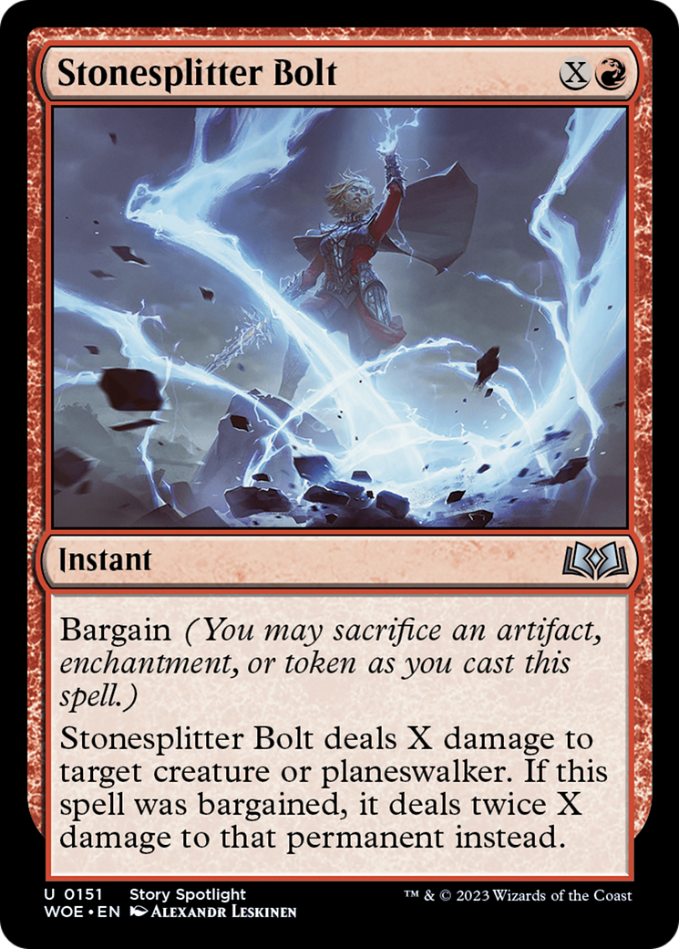 Stonesplitter Bolt [WOE-151]