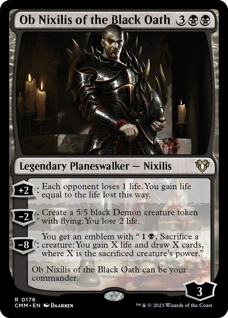 Ob Nixilis of the Black Oath [CMM-176]