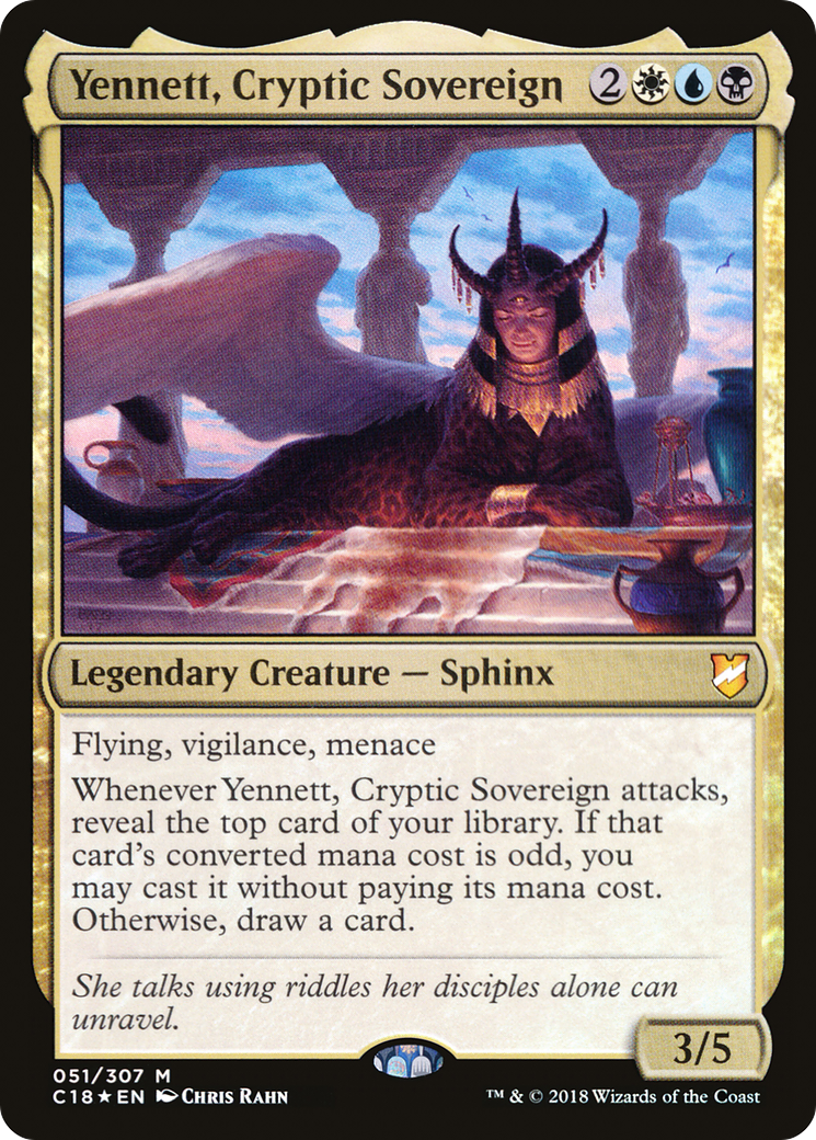 Yennett, Cryptic Sovereign [C18-51]