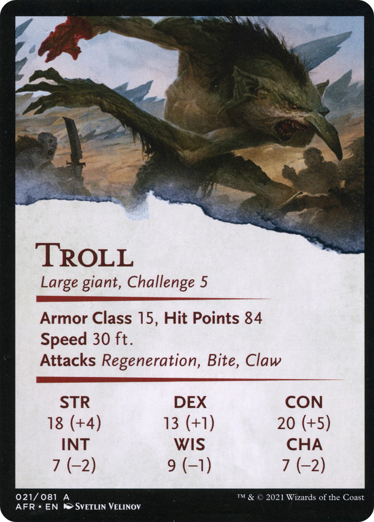 Loathsome Troll // Troll [AAFR-21]