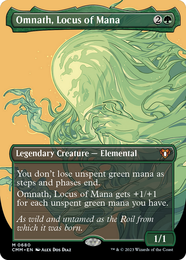 Omnath, Locus of Mana - Borderless [CMM-680]
