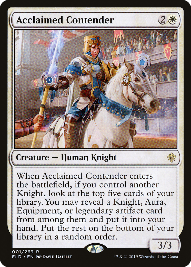 Acclaimed Contender [ELD-1]