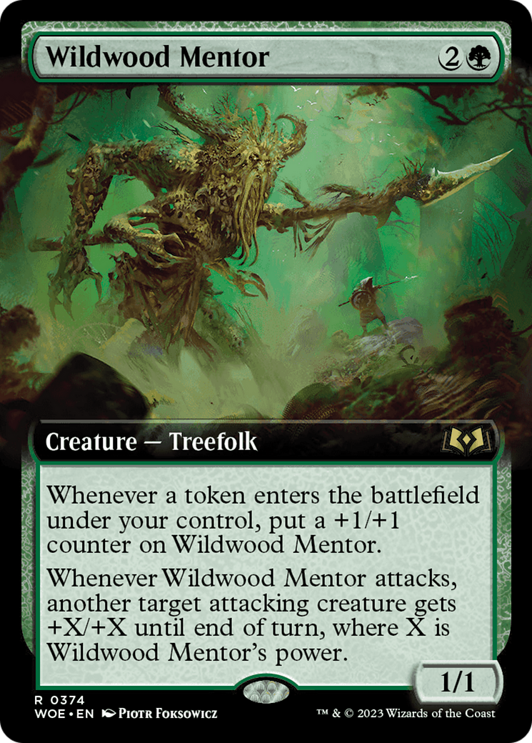 Wildwood Mentor - Extended Art [WOE-374]