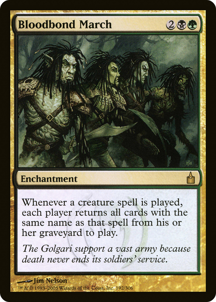 Bloodbond March [RAV-192]