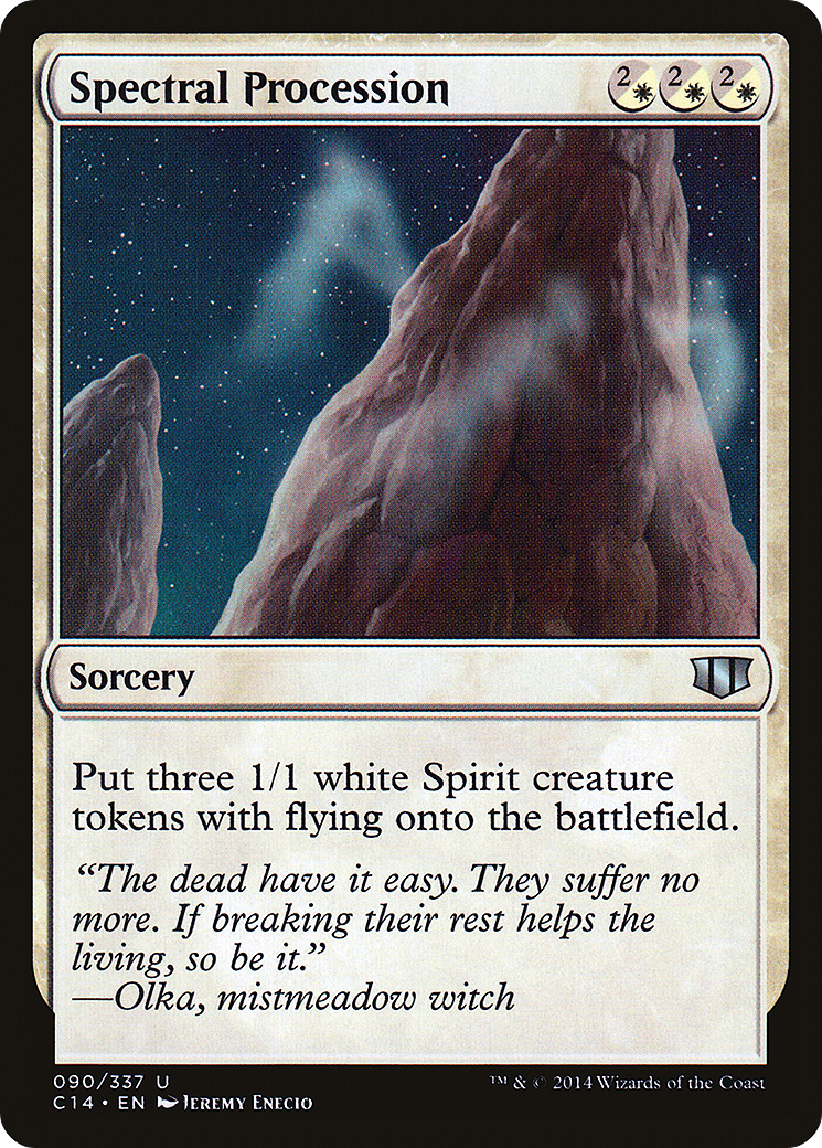 Spectral Procession [C14-90]