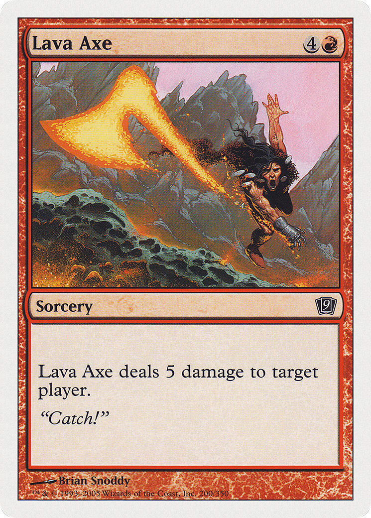 Lava Axe [9ED-200]