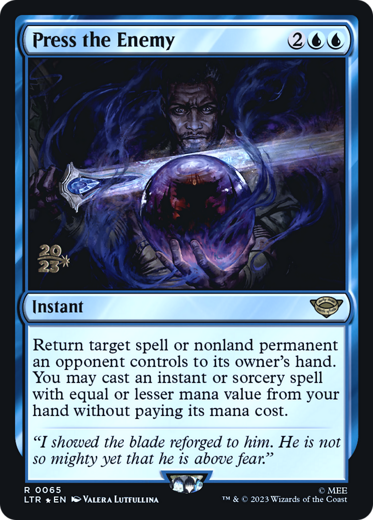 Press the Enemy - Prerelease Promo [PLTR-65s]