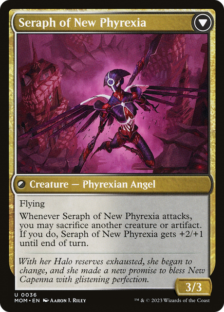 Seraph of New Capenna // Seraph of New Phyrexia [MOM-36]