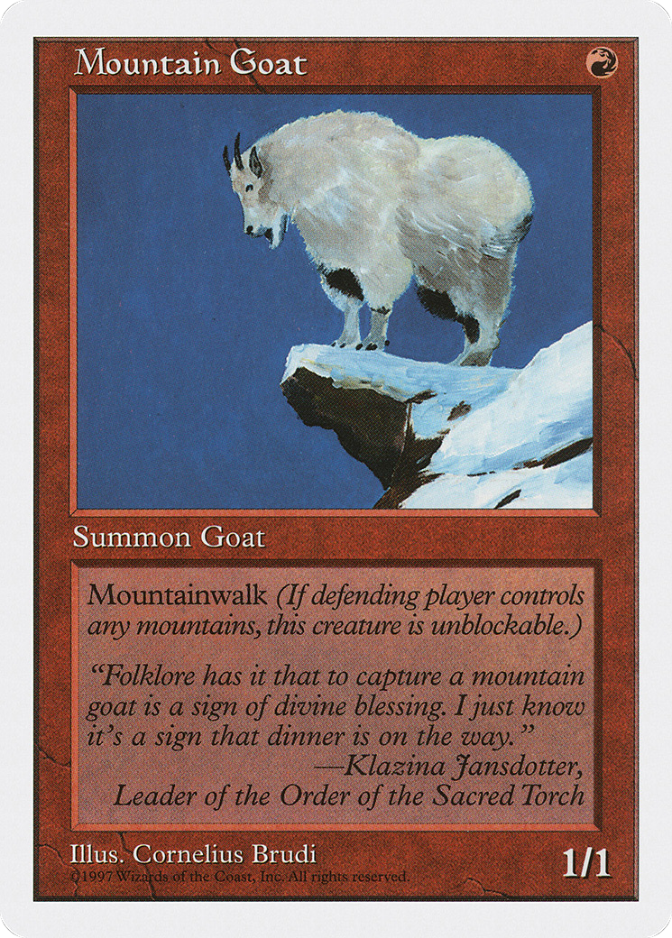 Mountain Goat [5ED-252]