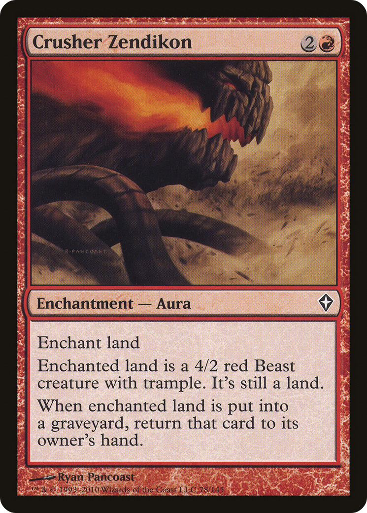 Crusher Zendikon [WWK-78]