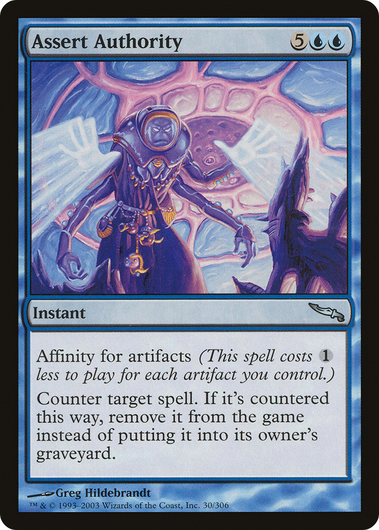 Assert Authority [MRD-30]