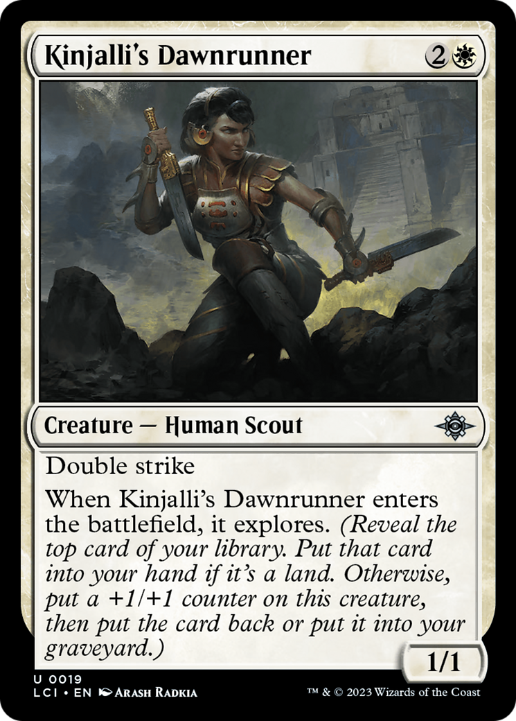 Kinjalli's Dawnrunner [LCI-19]
