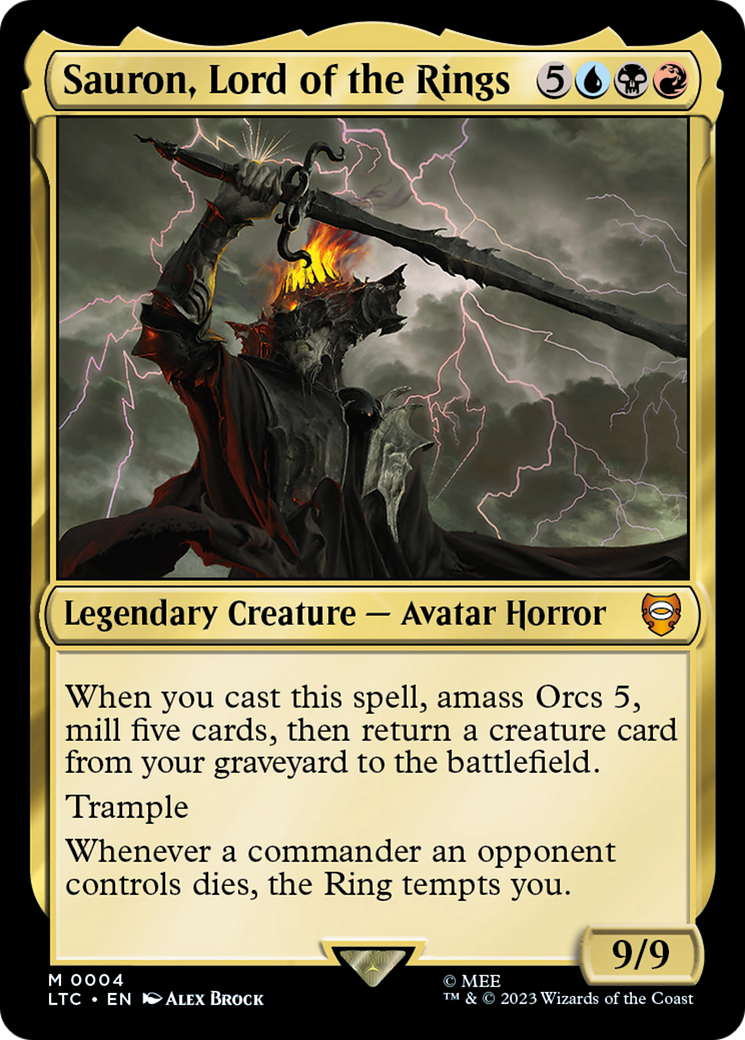 Sauron, Lord of the Rings [LTC-4]