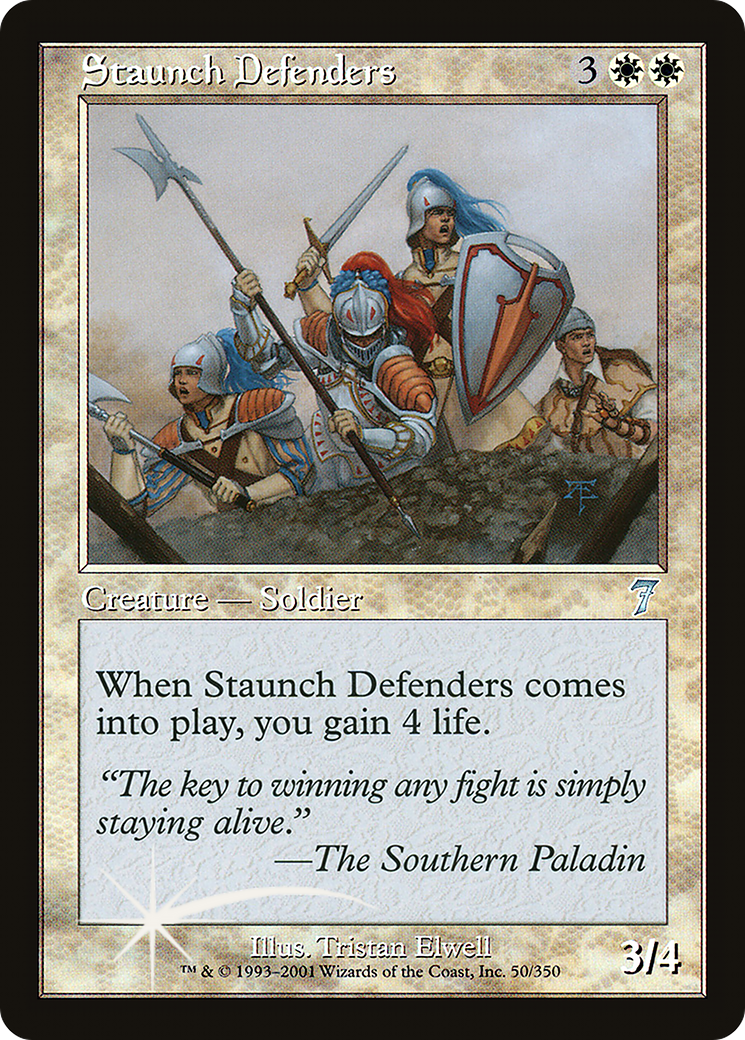 Staunch Defenders [7ED-50★]