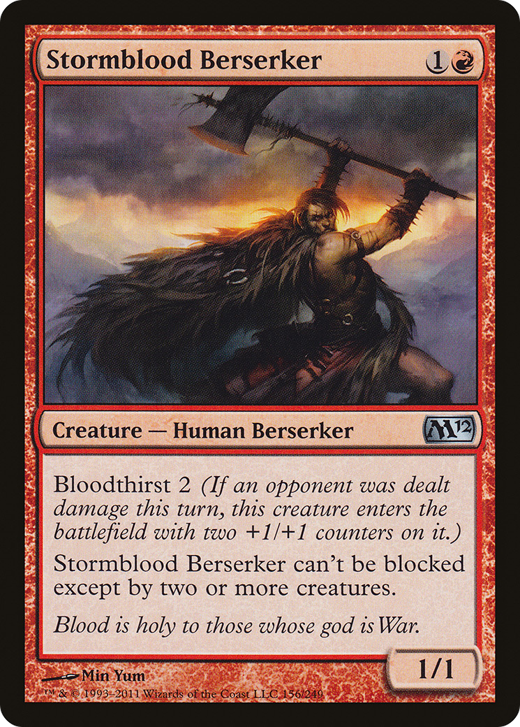 Stormblood Berserker [M12-156]