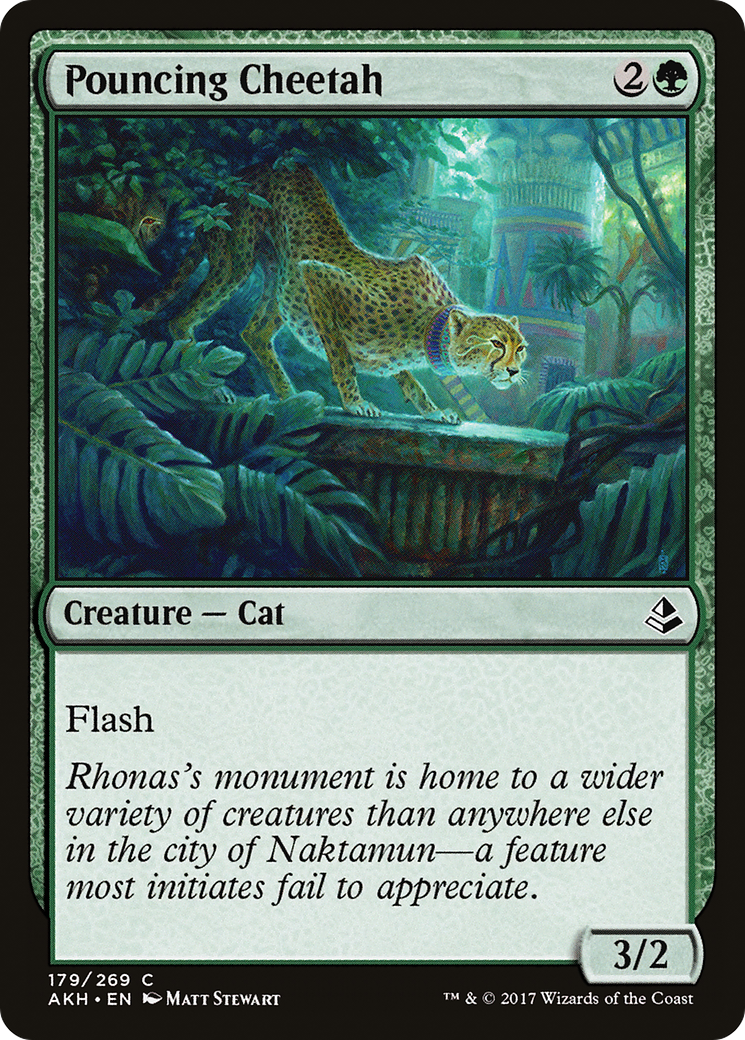 Pouncing Cheetah [AKH-179]