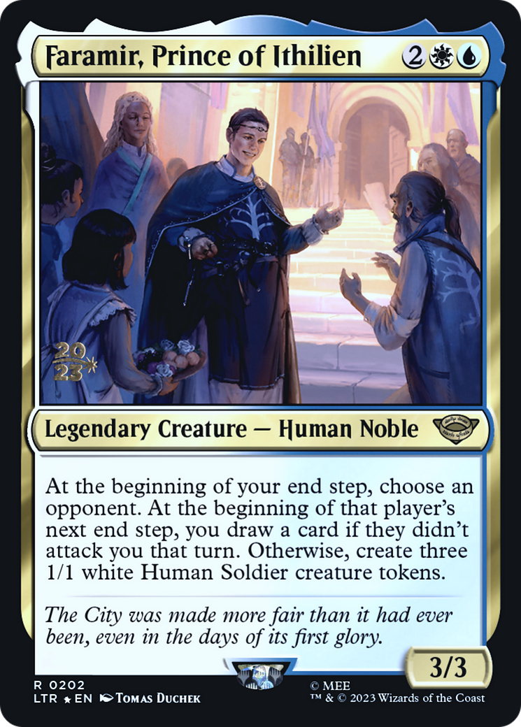 Faramir, Prince of Ithilien - Prerelease Promo [PLTR-202s]