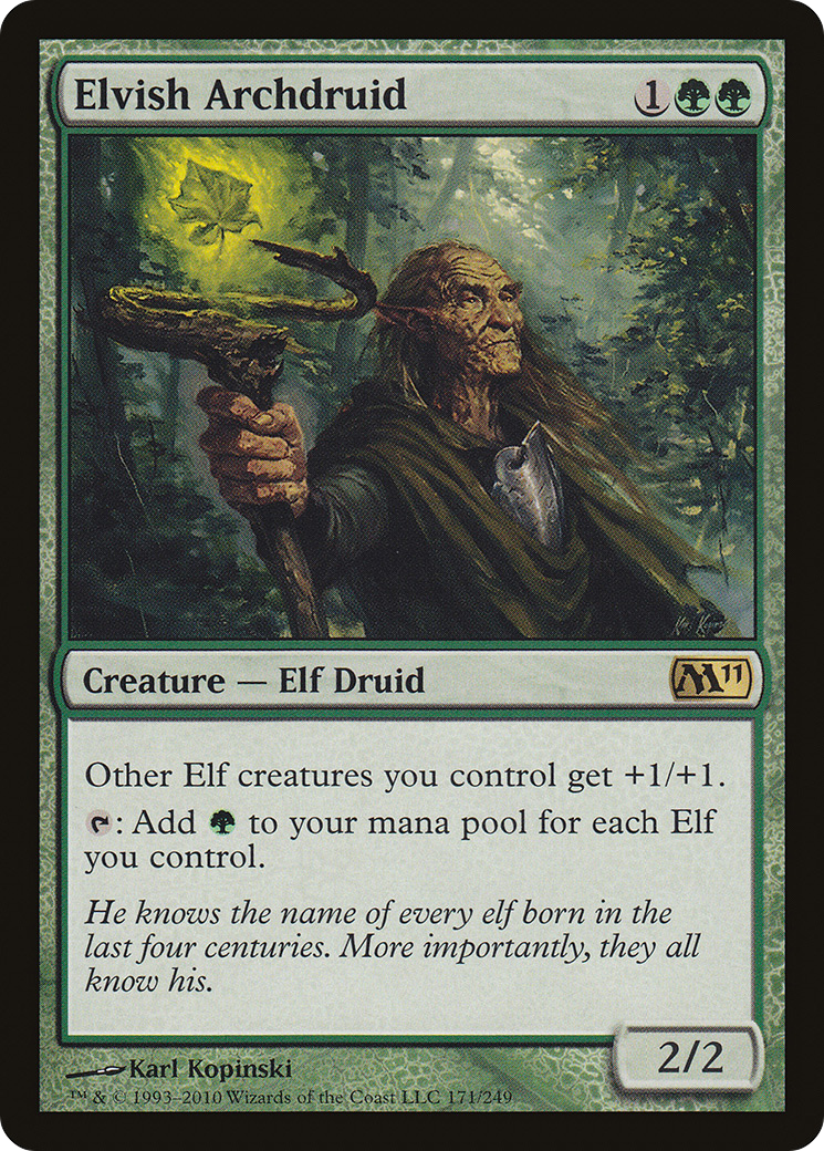 Elvish Archdruid [M11-171]