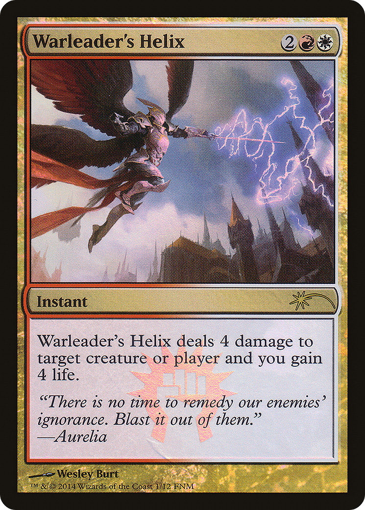Warleader's Helix - Promo [F14-1]