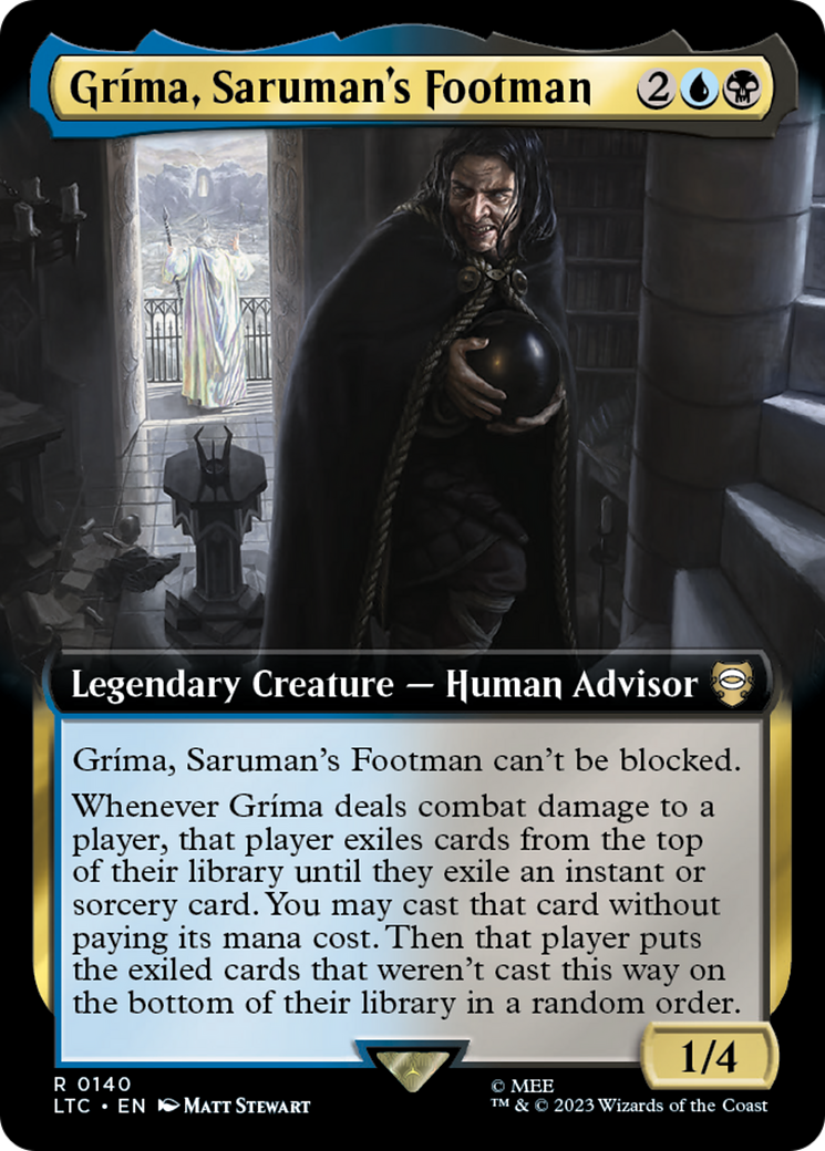 Gríma, Saruman's Footman - Extended Art [LTC-140]