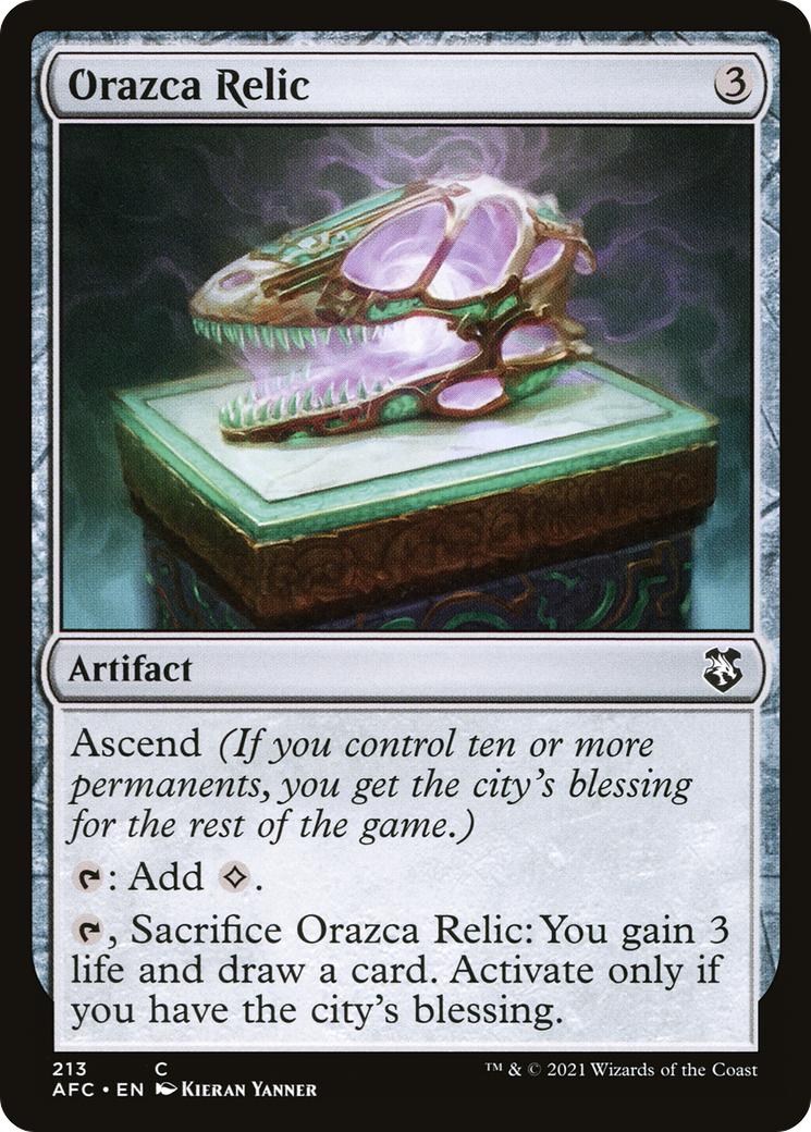 Orazca Relic [AFC-213]