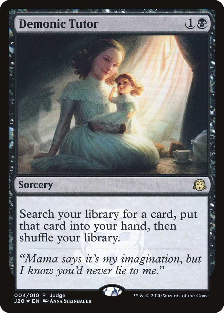 Demonic Tutor - Promo [J20-4]