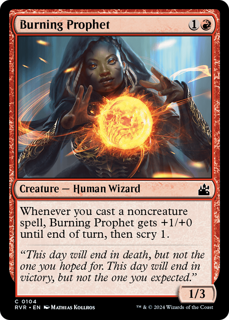 Burning Prophet [RVR-104]