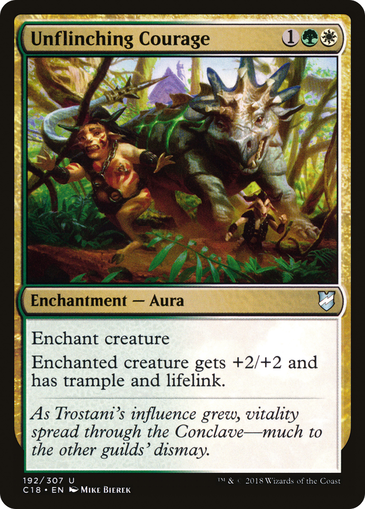 Unflinching Courage [C18-192]