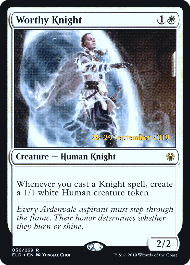 Worthy Knight - Prerelease Promo [PELD-36s]