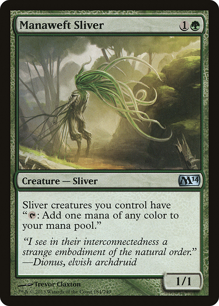 Manaweft Sliver [M14-184]