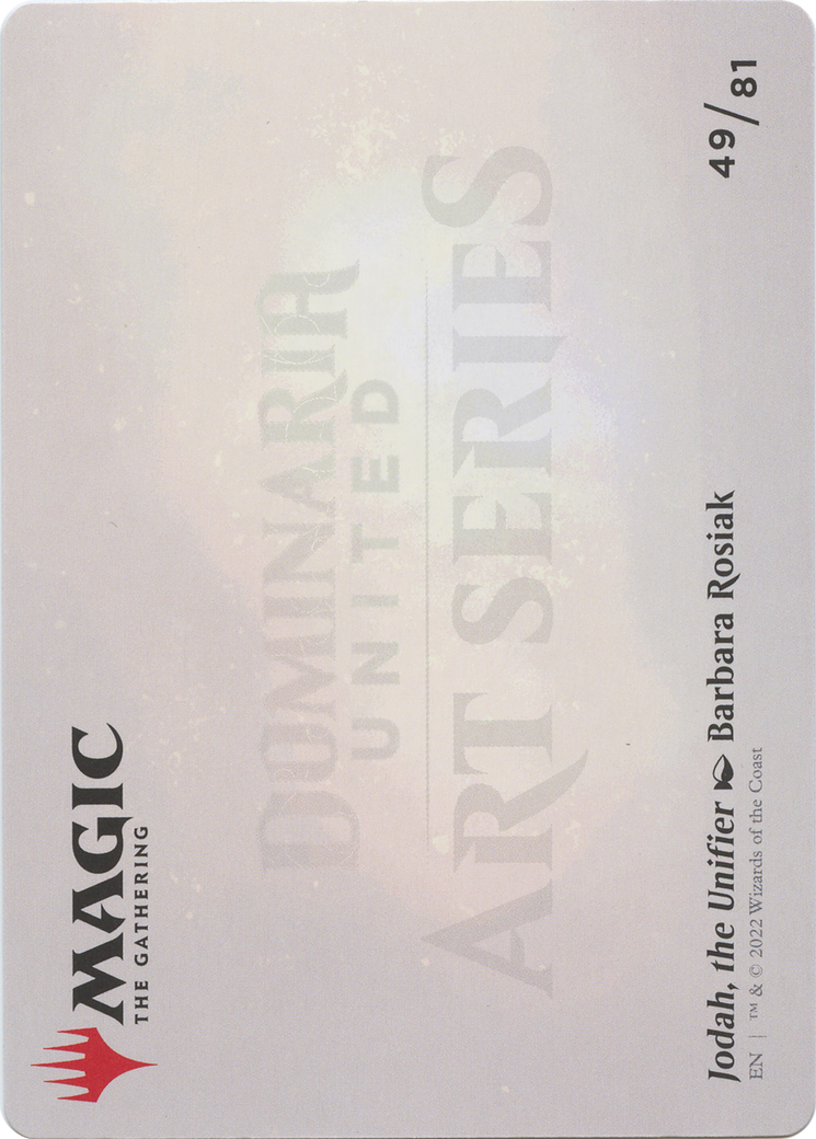 Jodah, the Unifier // Jodah, the Unifier [ADMU-49]