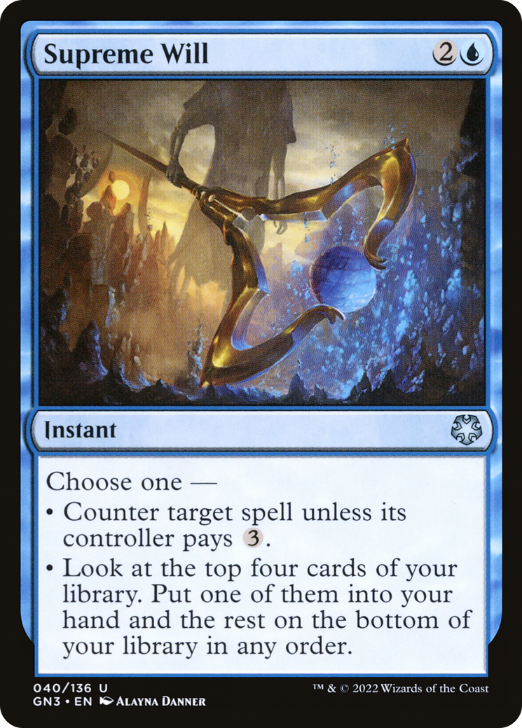 Supreme Will [GN3-40]