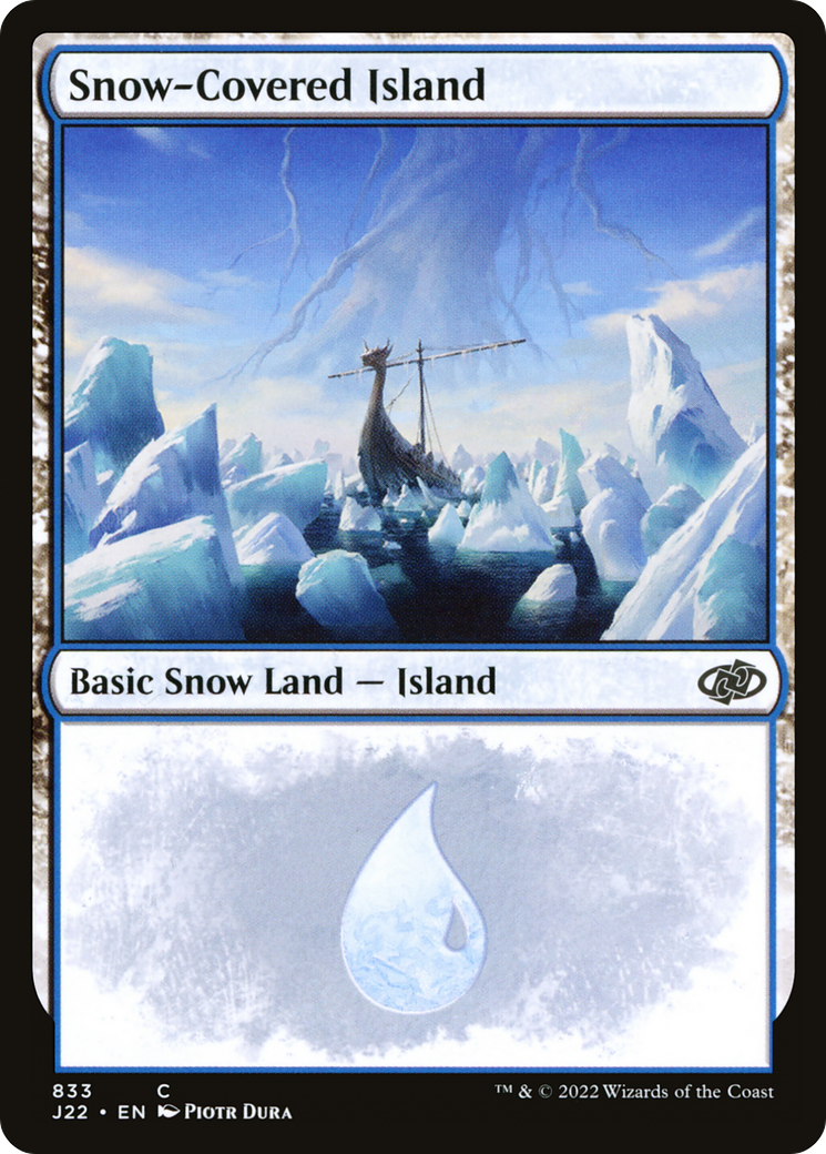 Snow-Covered Island [J22-833]