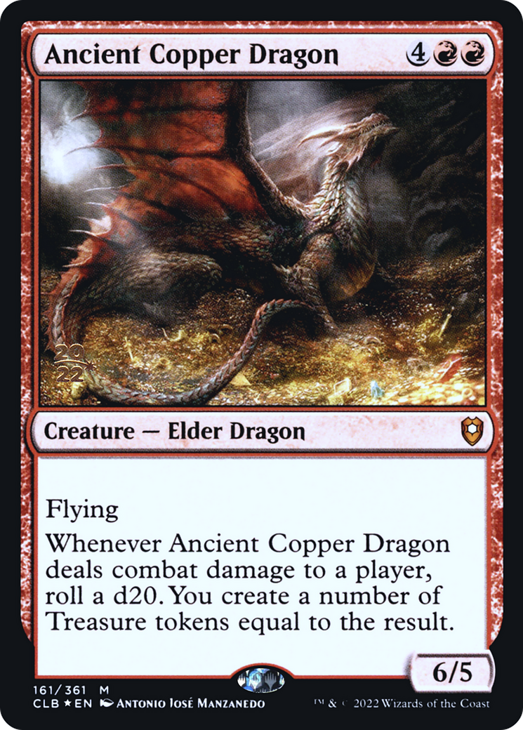 Ancient Copper Dragon - Prerelease Promo [PCLB-161s]