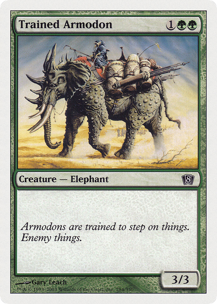 Trained Armodon [8ED-284]