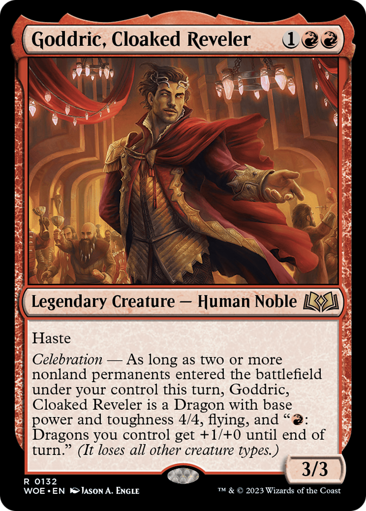 Goddric, Cloaked Reveler [WOE-132]