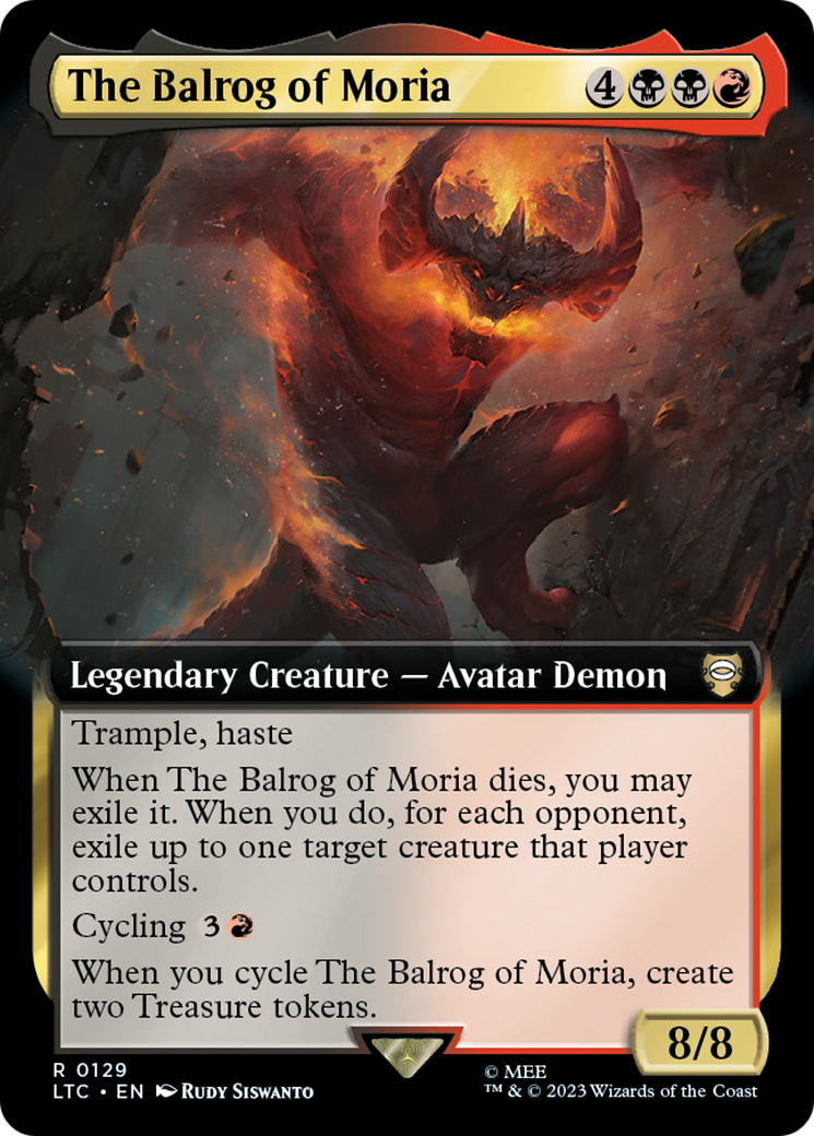 The Balrog of Moria - Extended Art [LTC-129]