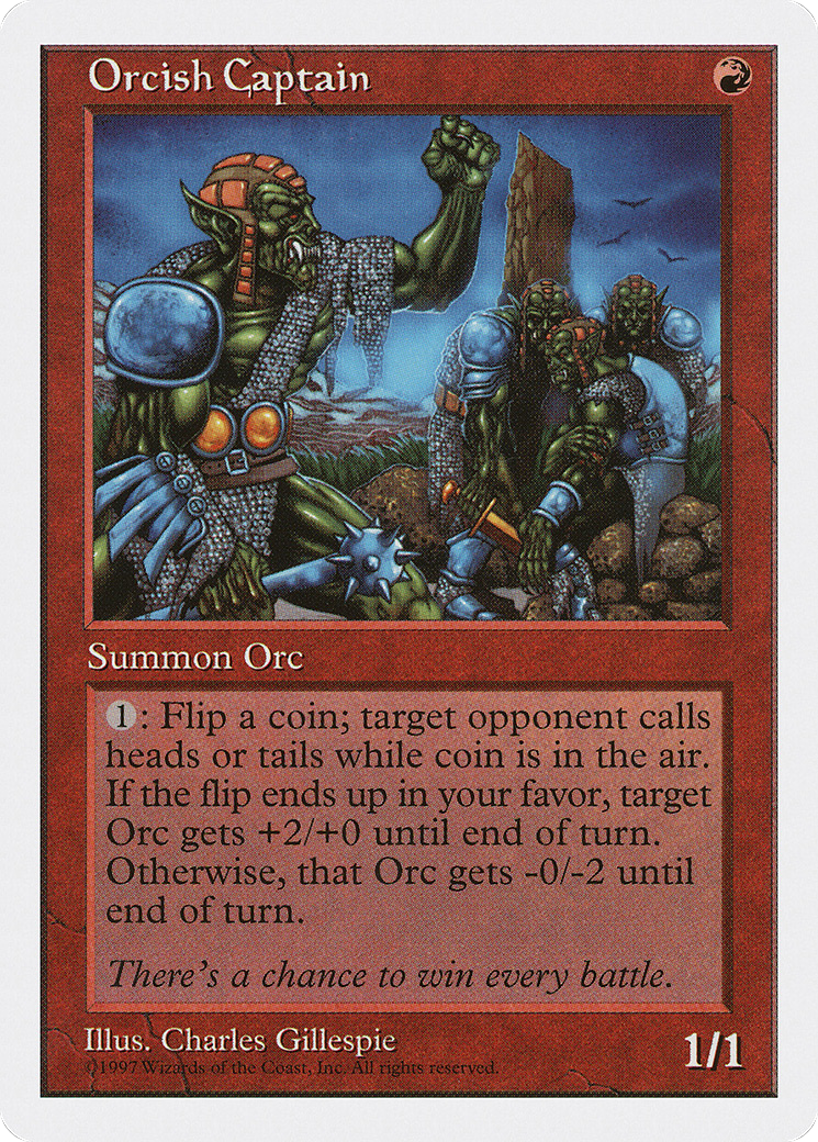Orcish Captain [5ED-254]