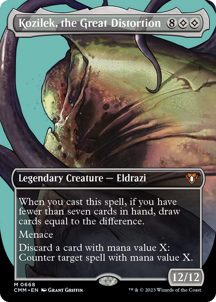 Kozilek, the Great Distortion - Borderless [CMM-668]