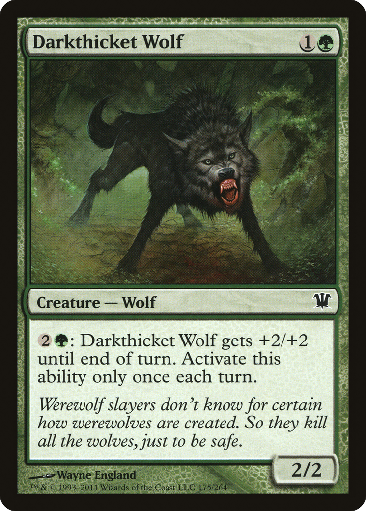 Darkthicket Wolf [ISD-175]