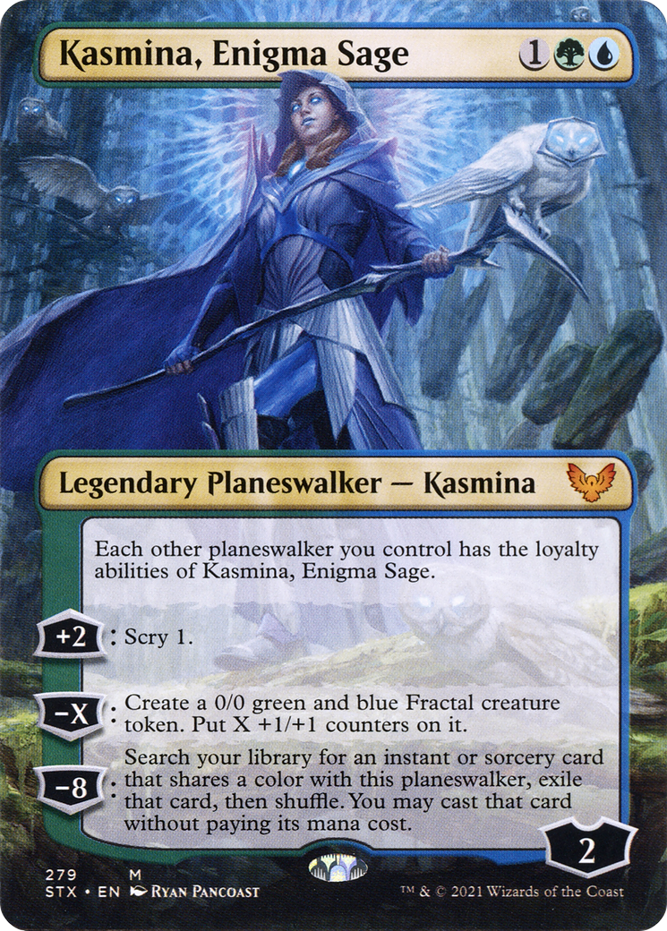 Kasmina, Enigma Sage - Borderless [STX-279]