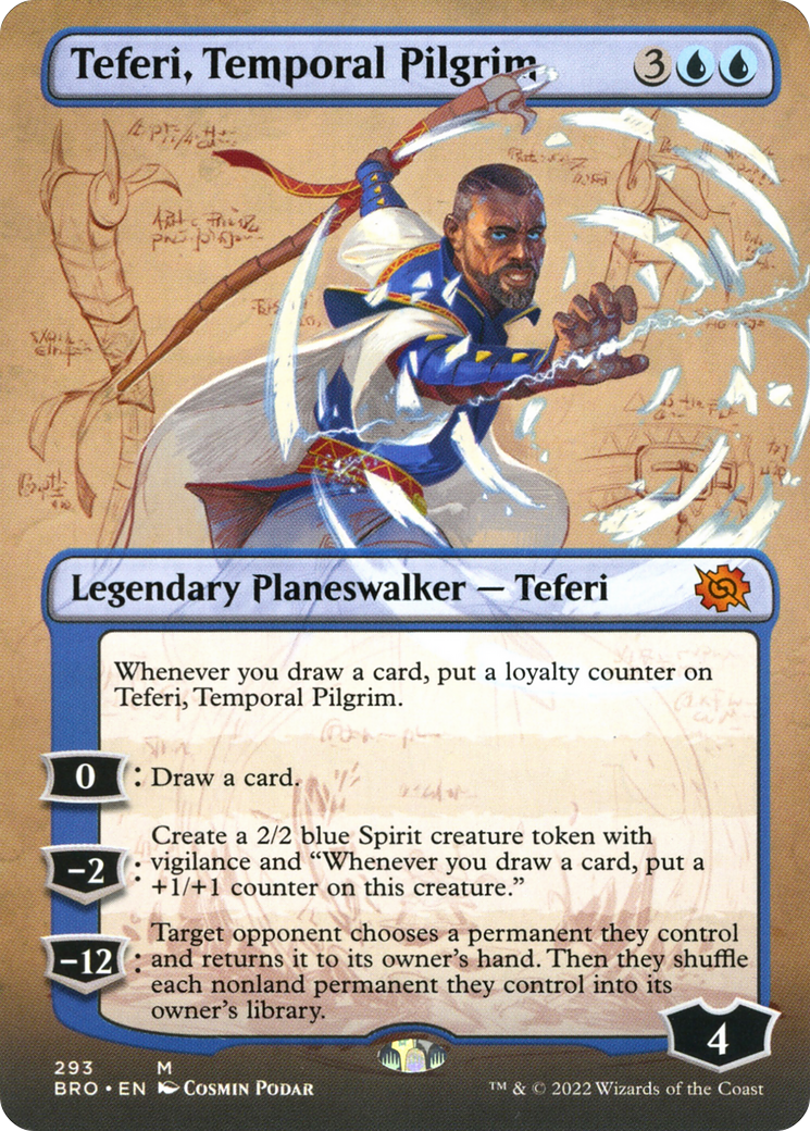 Teferi, Temporal Pilgrim - Borderless [BRO-293]