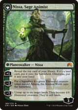 Nissa, Vastwood Seer // Nissa, Sage Animist [ORI-189]