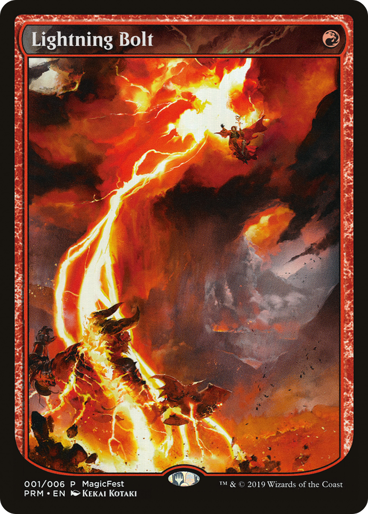 Lightning Bolt - Full Art - Promo [PF19-1]