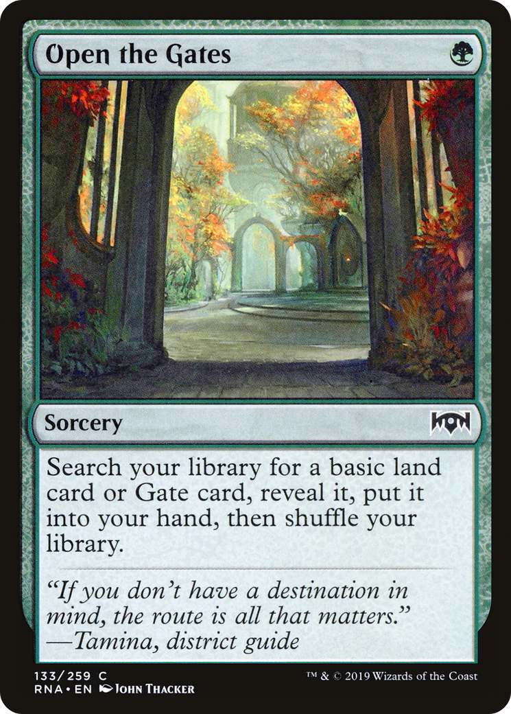 Open the Gates [RNA-133]