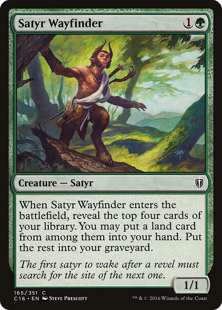 Satyr Wayfinder [C16-165]