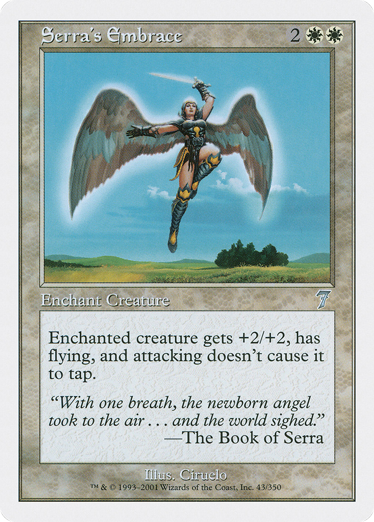 Serra's Embrace [7ED-43]