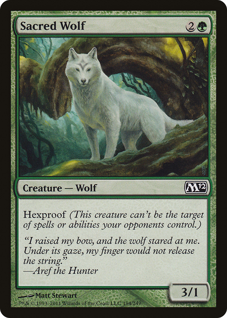 Sacred Wolf [M12-194]