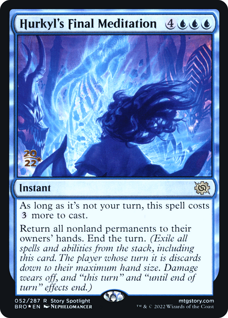 Hurkyl's Final Meditation - Prerelease Promo [PBRO-52s]